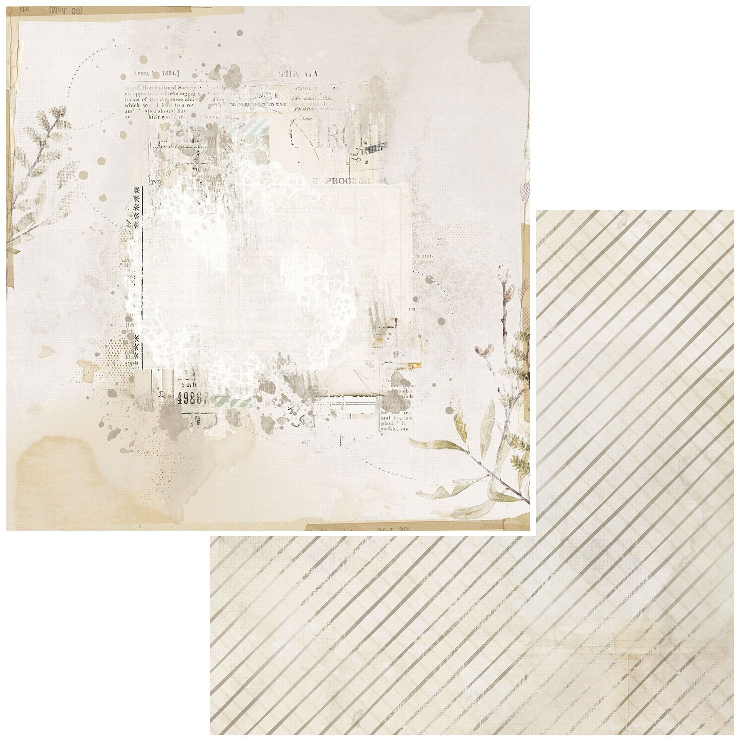 49 and Market - Essentials - Essence - 12&quot;X12&quot; Double-sided Paper Sheet