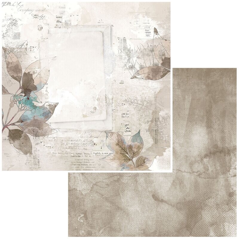 49 and Market - Essentials - Virtue - 12&quot;X12&quot; Double-sided Paper Sheet