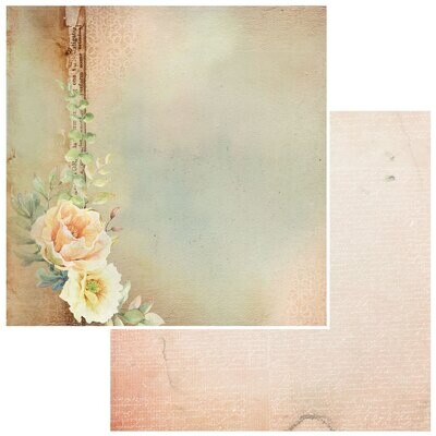 49 and Market - Irrevocable Beauty - Petrarch - 12&quot;X12&quot; Double-sided Paper Sheet