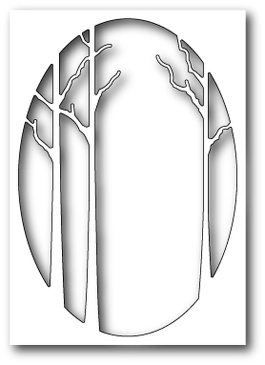 Memory Box Die - Woodland Oval