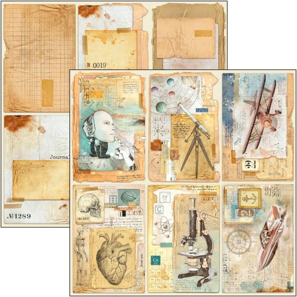 Ciao Bella - Sign of the Times - Cards - 12&quot;x12&quot; Double-sided Paper sheet