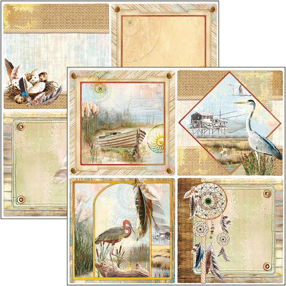 Ciao Bella - Delta - Cards - 12&quot;x12&quot; Double-sided Paper Sheet