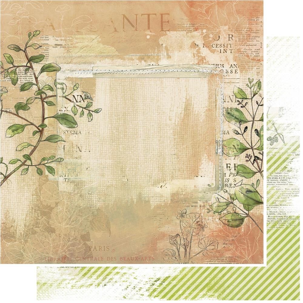 49 and Market - Hike More - Bramble - 12&quot;x12&quot; Double-sided Paper Sheet
