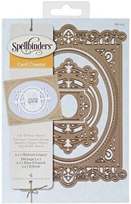 Spellbinders- 5&quot;x7&quot; - Heirloom Legacy