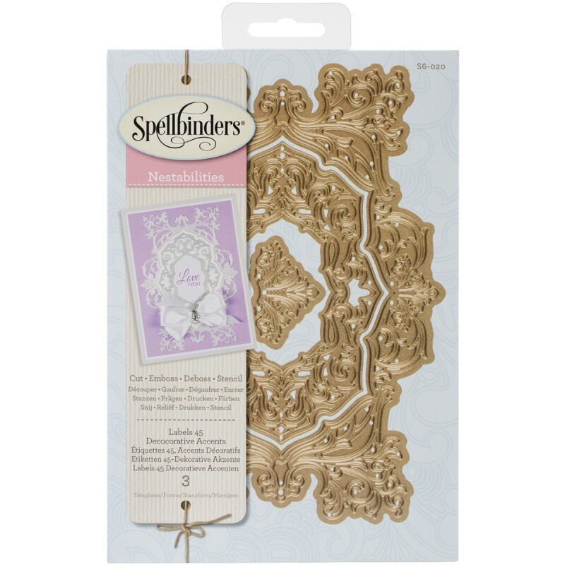 Spellbinders - Labels 45 - Decorative Accent