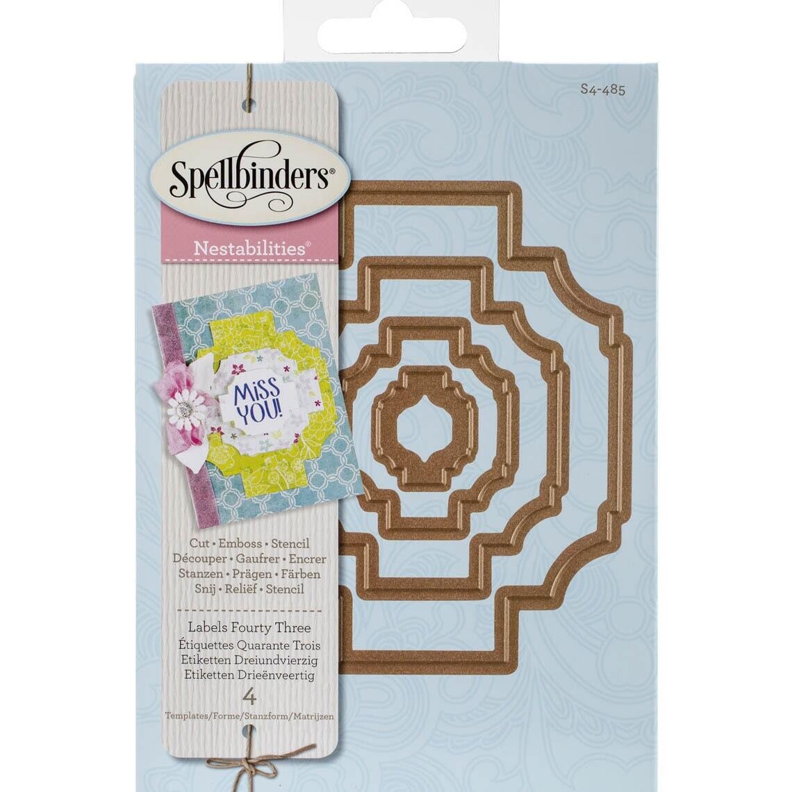 Spellbinders - Labels 43