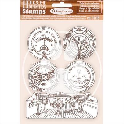 Stamperia - HD Natural Rubber Stamps - Lady Vagabond Lifestyle - Enginess