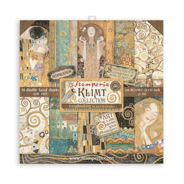 Stamperia - 12"x12" Double-sided Paper Pad - Klimt