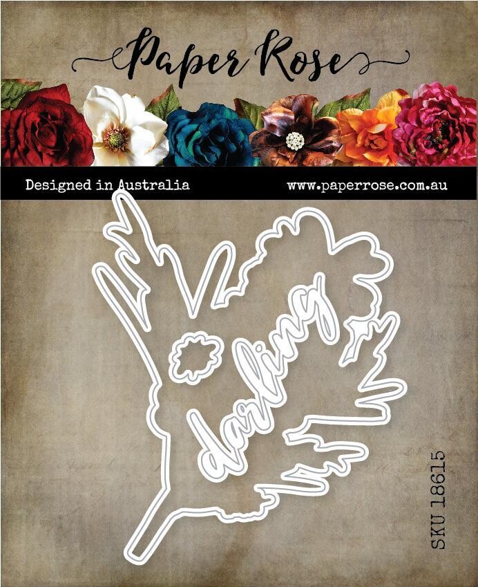 Paper Rose Die - Darling Grevillea