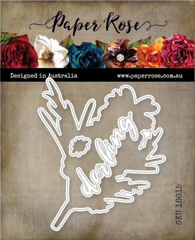 Paper Rose Die - Darling Grevillea