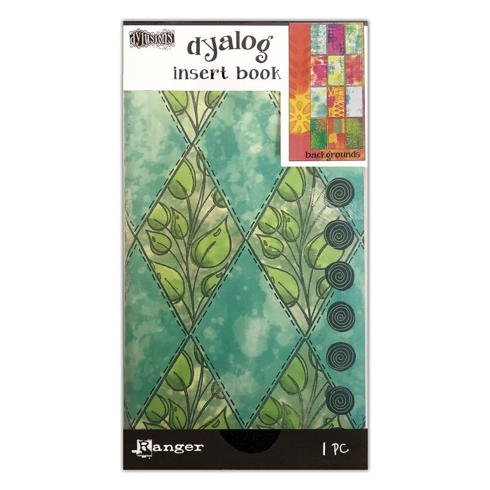 Dyan Reaveley&#39;s Dylusions Dyalog - Insert Book - Backgrounds #3