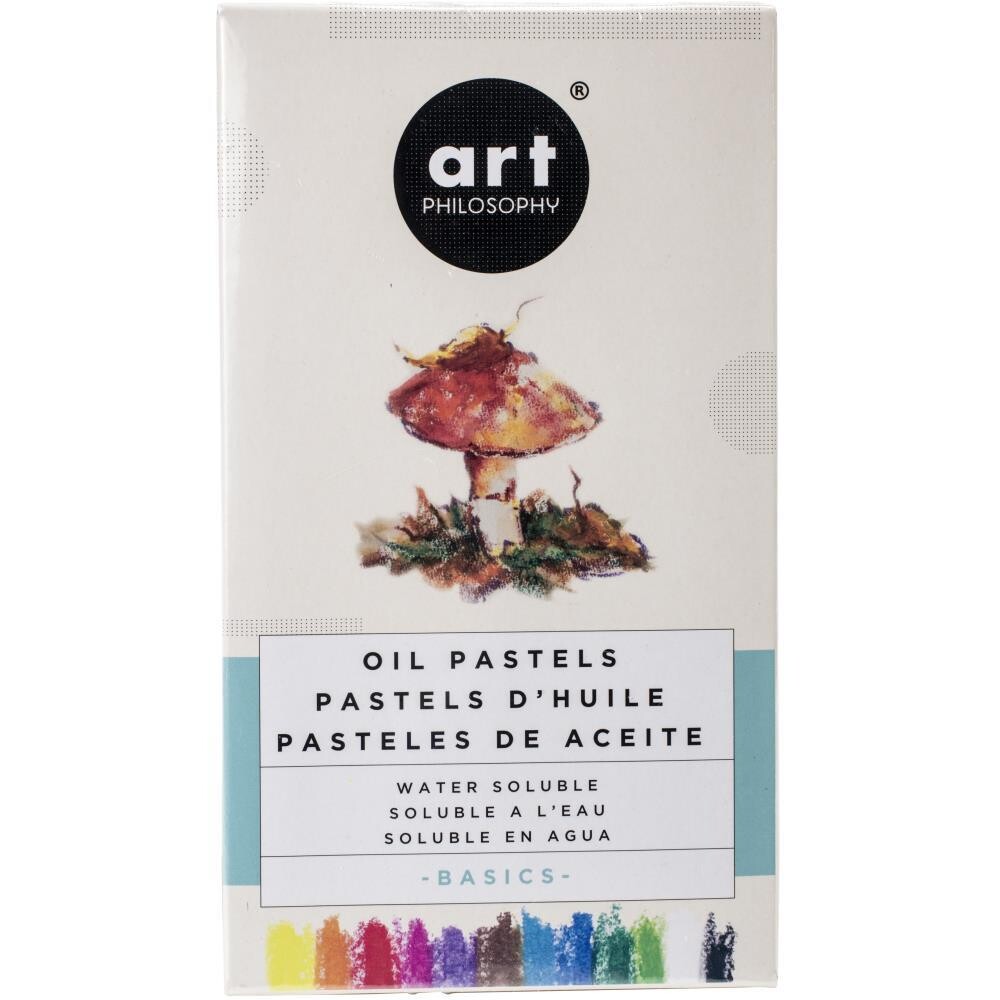 Prima Marketing - Art Philosophy - Oil Pastels Water-soluble - Basics