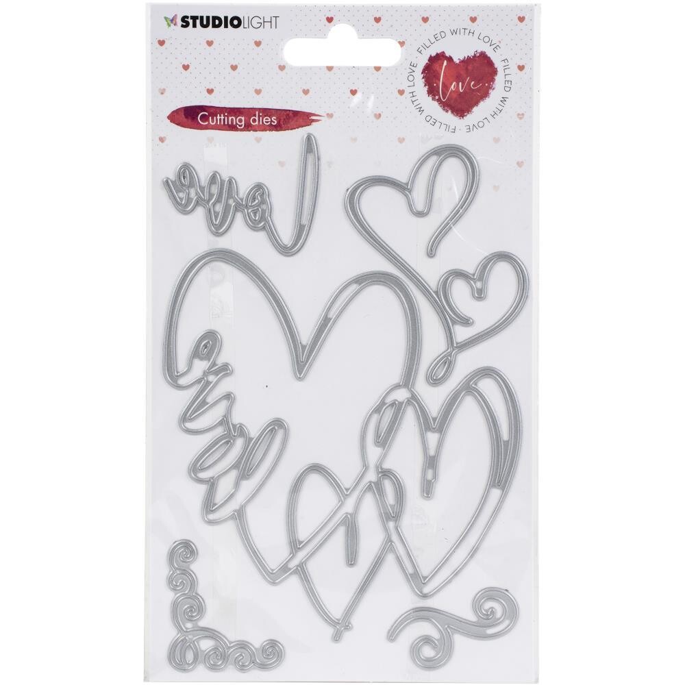 Studio Light - Filled With Love Cutting Die - No. 351