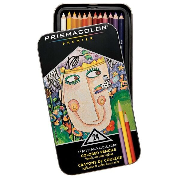 Prismacolor Premier Pencil set - tin set of 24