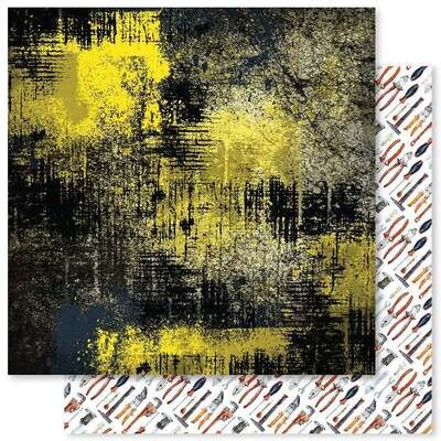 Paper Rose - Dad&#39;s Shed F - 12x12&quot; Double-sided Paper Sheet