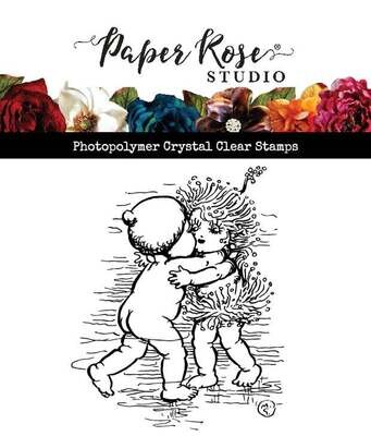 Paper Rose - Clear Stamp - Snugglepot and Cuddlepie - Dancing