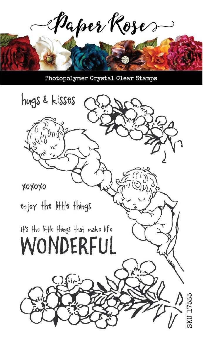 Paper Rose - Clear Stamp - Snugglepot and Cuddlepie - Little Things