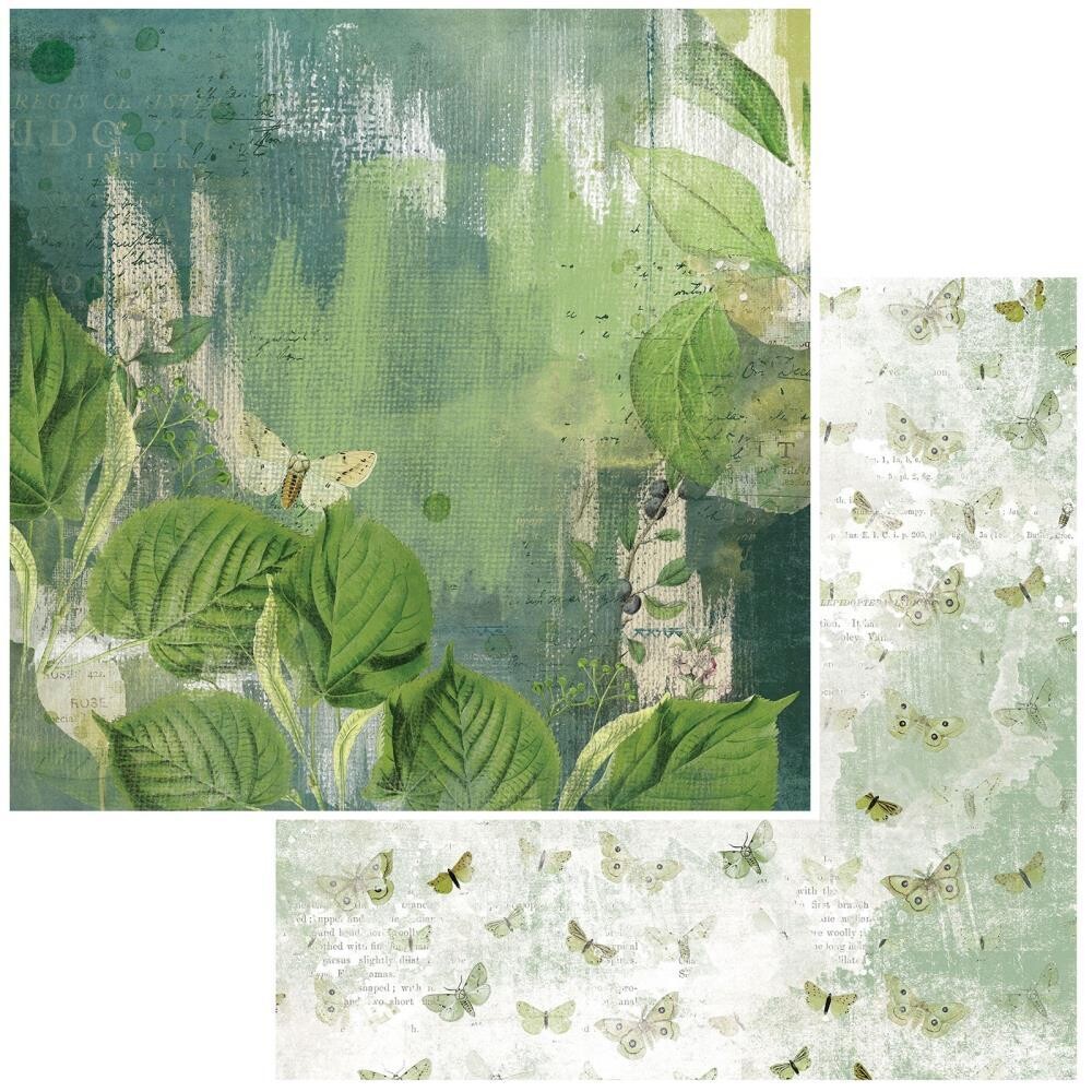 49 and Market - Vintage Artistry - Naturalist - 12&quot;x12&quot; Double-sided Paper Sheet - Rainforest