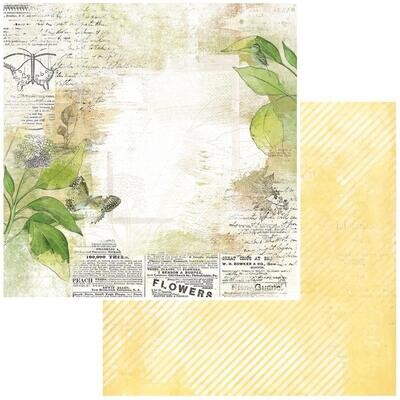 49 and Market - Vintage Artistry - Naturalist - 12&quot;x12&quot; Double-sided Paper Sheet - Classified