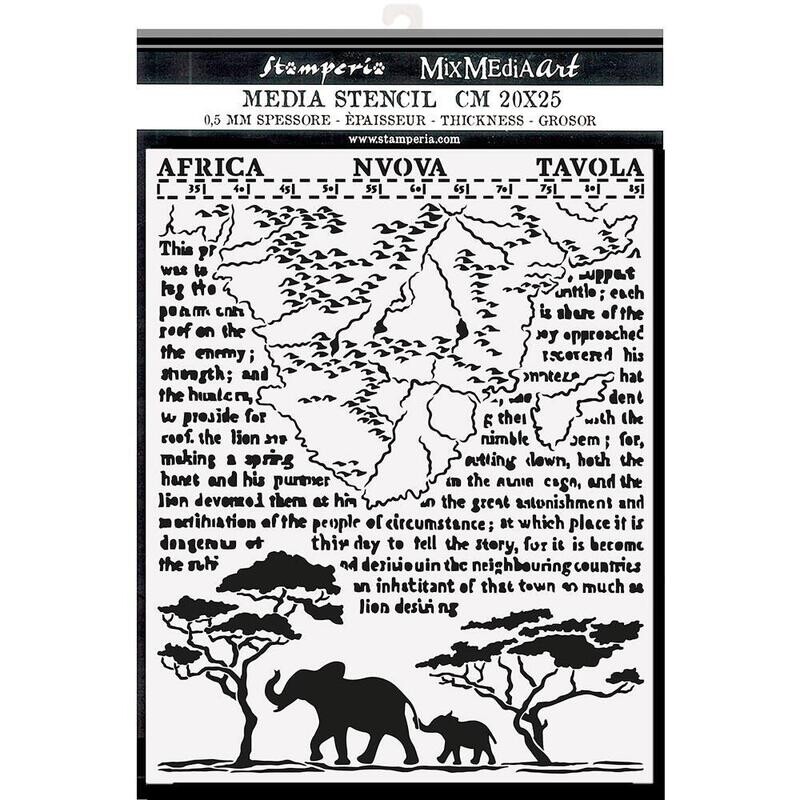 Stamperia - Stencils - Savana - Africa