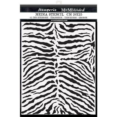 Stamperia - Stencils - Savana - Zebra Pattern