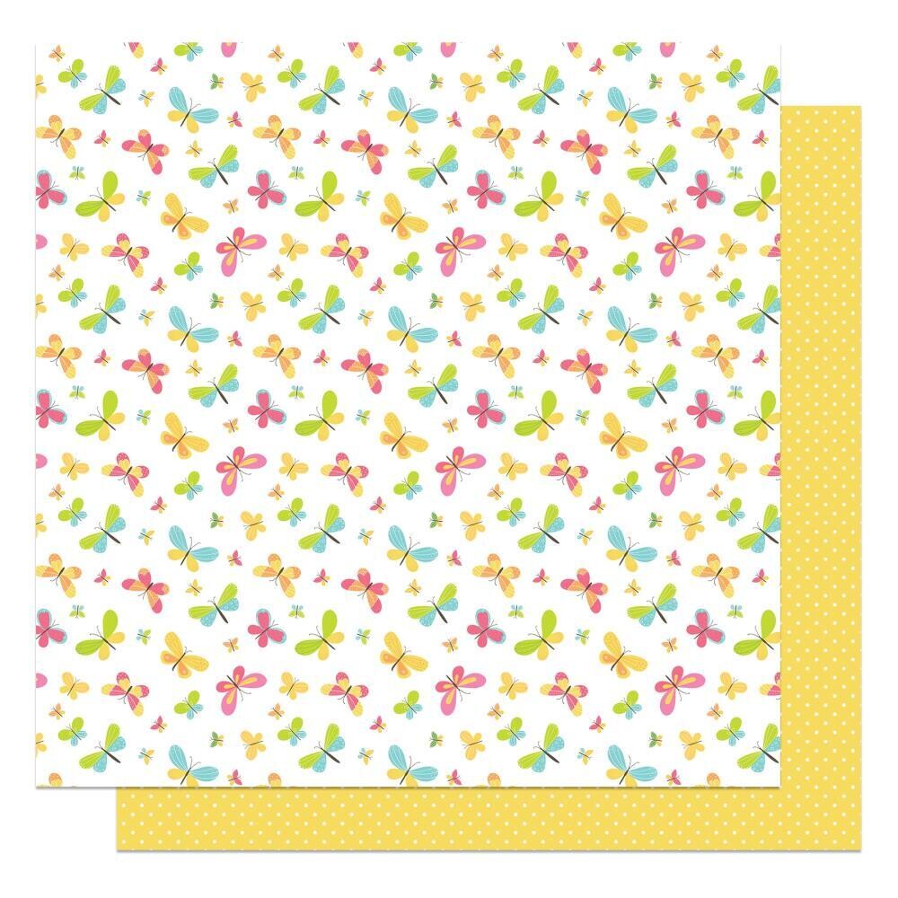 PhotoPlay - Hop to It - Spring has Sprung - 12&quot;x12&quot; Double-sided Paper Sheet