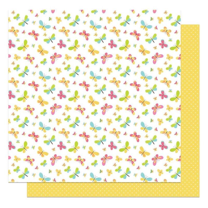 PhotoPlay - Hop to It - Spring has Sprung - 12"x12" Double-sided Paper Sheet