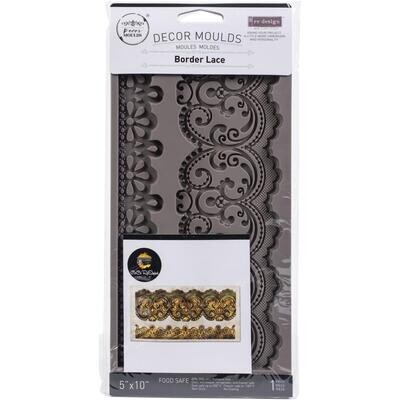 Prima Marketing - Re-Design Decor Mould - 5&quot;x10&quot; - Border Lace