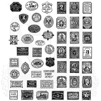 Stampers Anonymous - Tim Holtz - Cling Mount Stamps - Stamp Collector