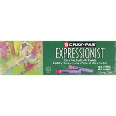 Sakura Cray-Pas - Expressionist Oil Pastels - 25/Pkg