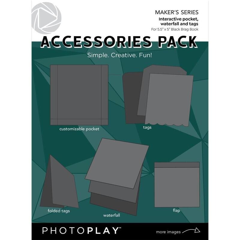 PhotoPlay - Brag Book Accessories Pack - Black