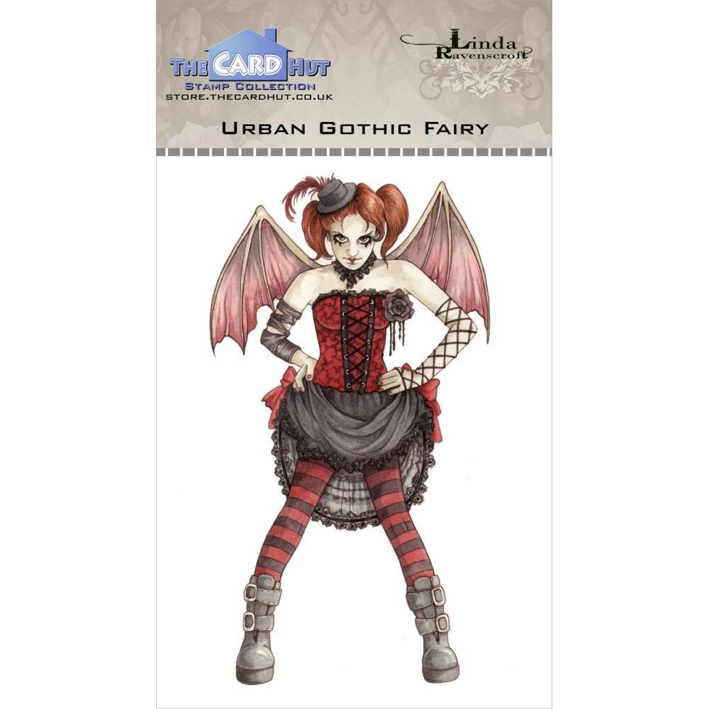 The Card Hut - Clear Stamps -  Fairies - Urban Gothic Fairy