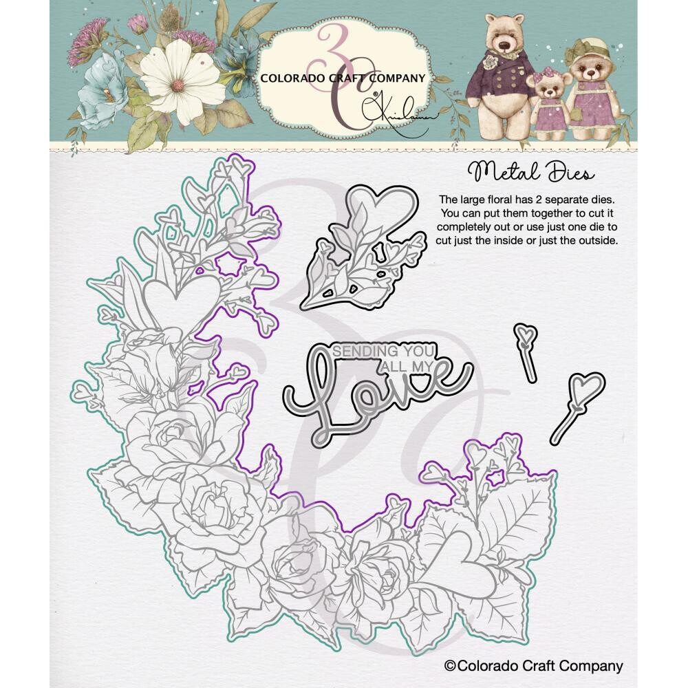 Colorado Craft Company - Metal Die - Best Friend Forever