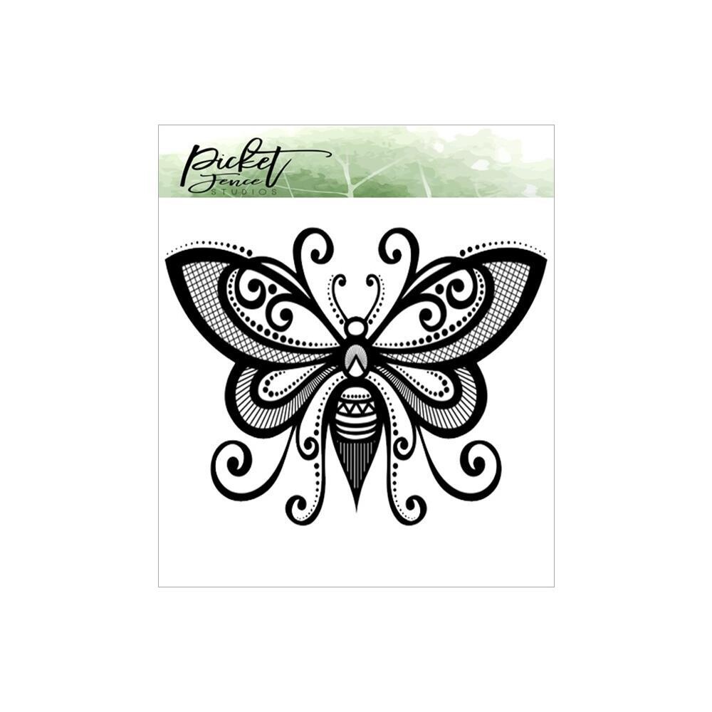 Picket Fence Studio - Metal Die - Big Beautiful Butterfly Die