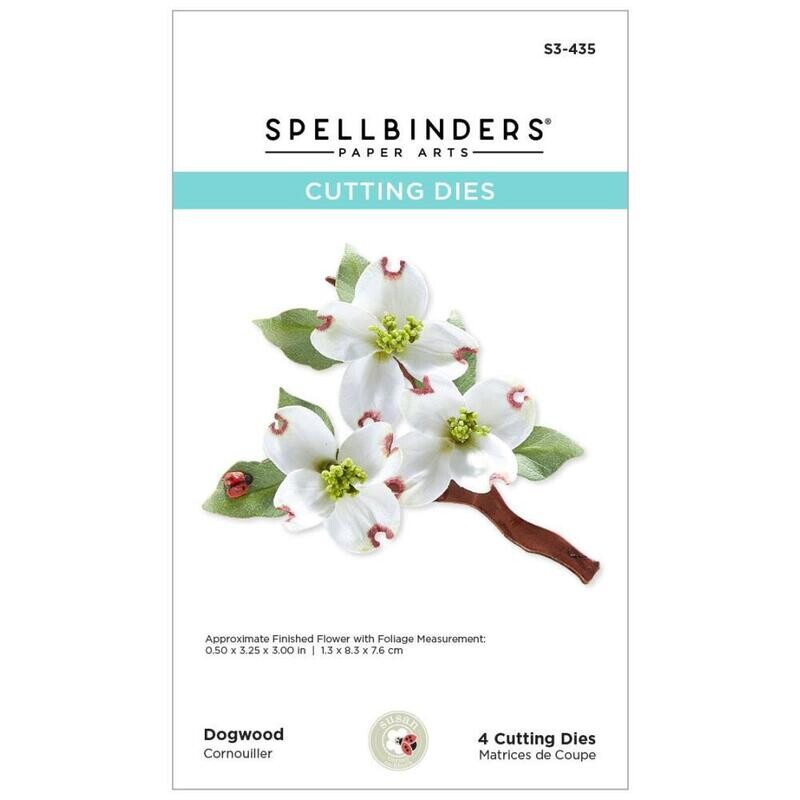 Spellbinders - Etched Dies - Garden Favourites - Dogwood