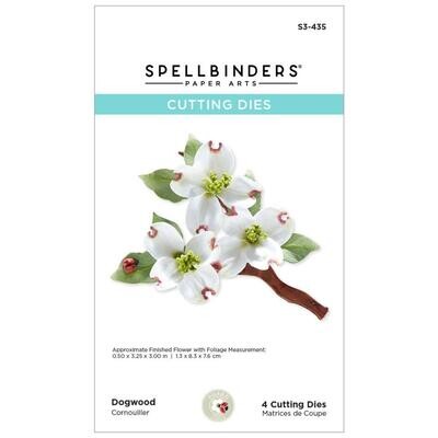Spellbinders - Etched Dies - Garden Favourites - Dogwood
