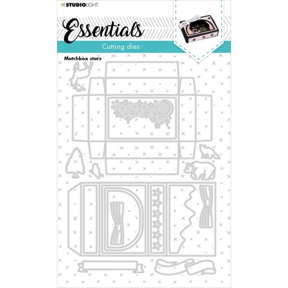 Studio Light - Cutting Dies - Matchbox Stars