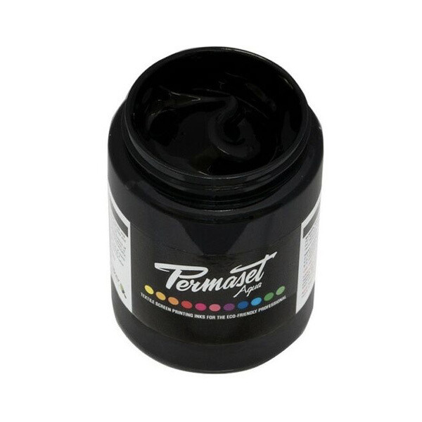 Permaset Aqua Ink - 300ml Jet Black