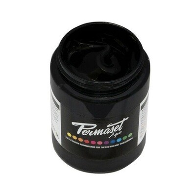 Permaset Aqua Ink - 300ml Jet Black