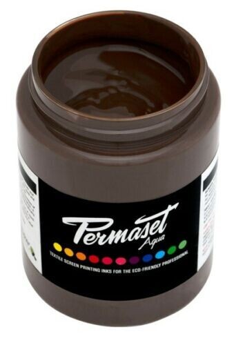 Permaset Aqua Ink - 300ml Dark Brown