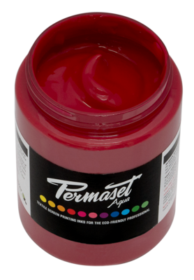 Permaset Aqua Ink - 300ml Mid Red