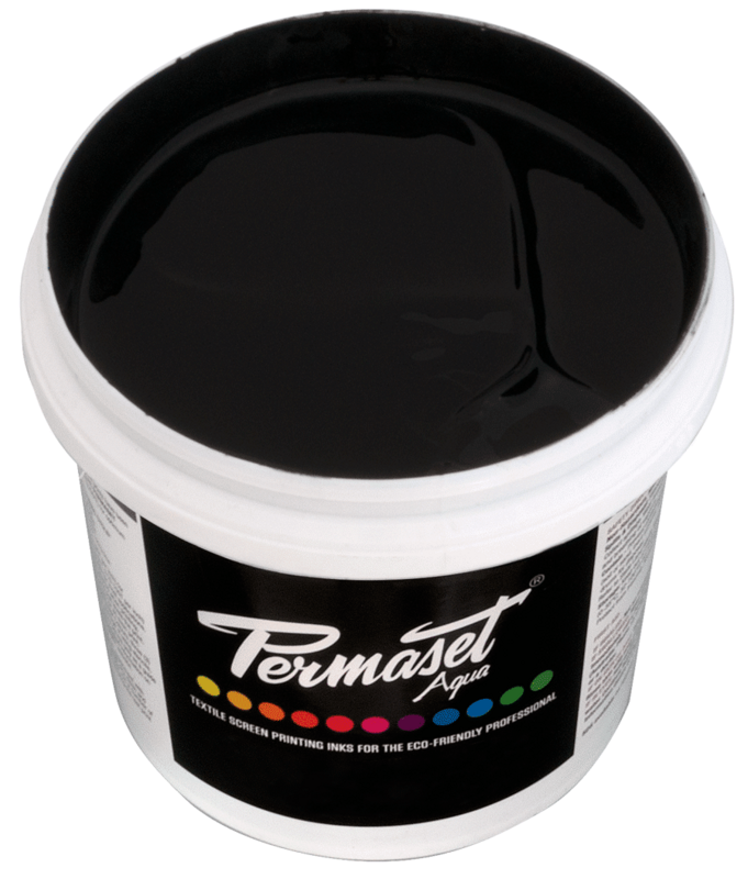 Permaset Aqua Ink - 1 litre Process Black