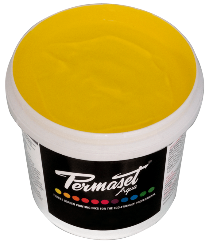 Permaset Aqua Ink - 1 litre Process Yellow