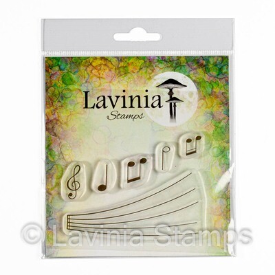 Lavinia stamps - Musical Notes, Large 