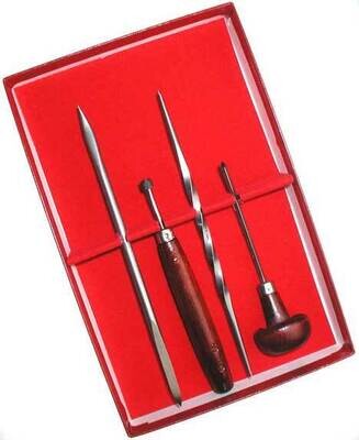 Edward Lyons - Intaglio Set A Roulette - 4 pieces