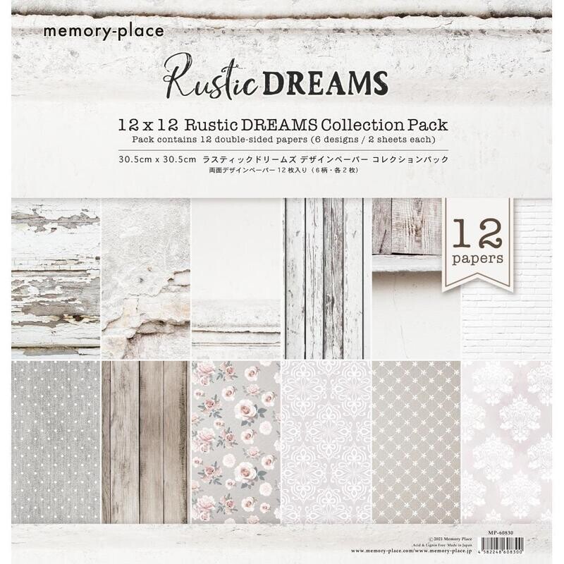 Memory Place - Rustic Dreams - 12&quot;x12&quot; Paper Pad