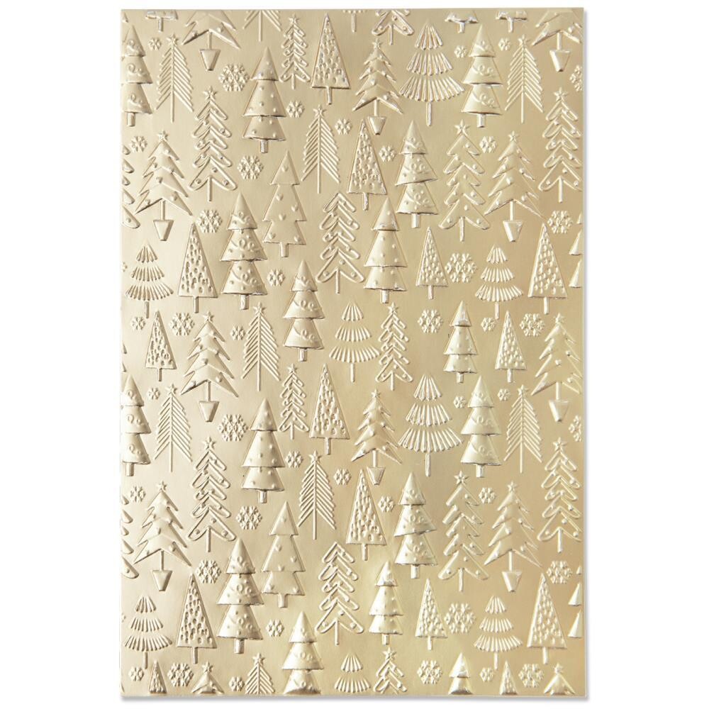 Sizzix 3D Textured Impressions - Christmas Tree Pattern
