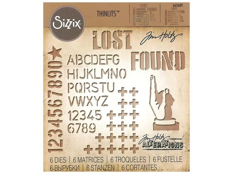 Sizzix Thinlits - Mixed Media #6 Die