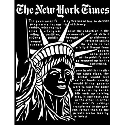 Stamperia - Thick Stencil - Statue of Liberty - Sir Vagabond Aviator 