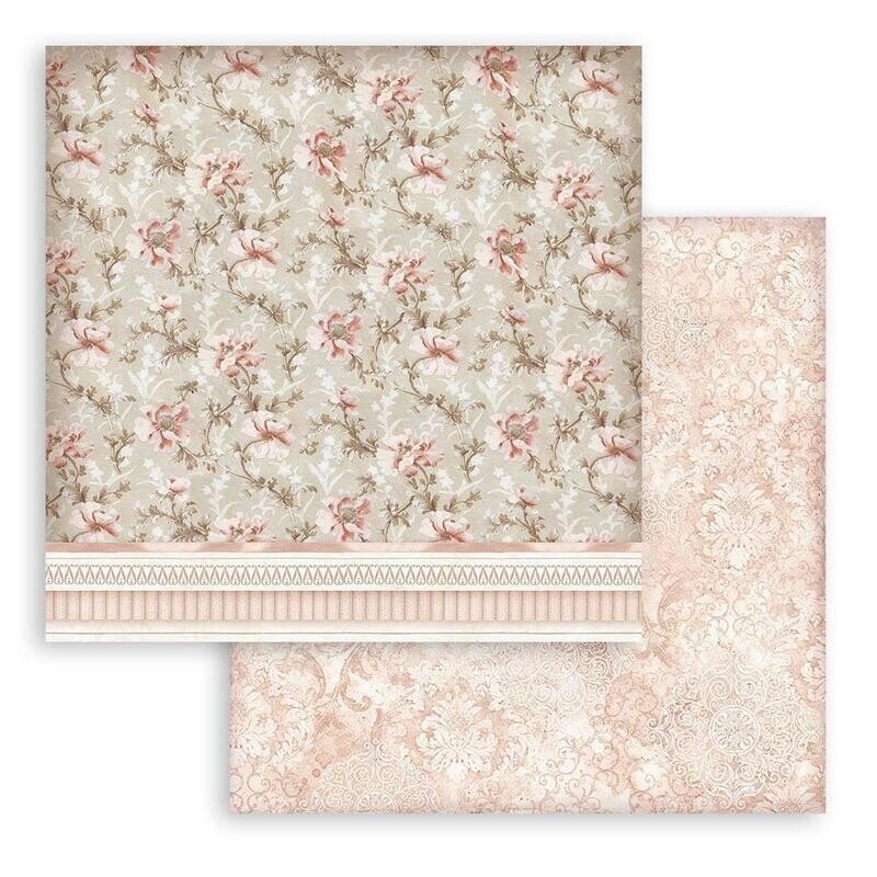 Stamperia -Texture - You and Me - 12&quot;x12&quot; Double-sided paper sheet